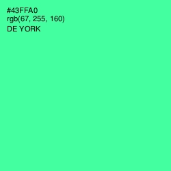 #43FFA0 - De York Color Image